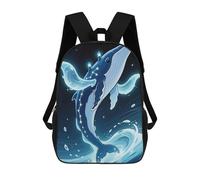 sinyumoney Whale Constellations Lighthouses Zaino Scolastico Zaino Per Ragazze E Ragazzi Zaini Di Grande Capacità Zaino Per Bambini Borse Scolastiche Leggere Per Bambini E Studenti 17inch