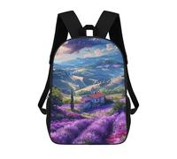 sinyumoney Whale Paradise Underwater Zaini Stampati 3D Per Bambini Zaini Alla Moda E Casual Per Il Giorno Borse Da Viaggio, Zaini All'aperto Per Ragazzi E Ragazze, Stile-6, 17"
