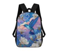 sinyumoney Whimsical Garden Pathway Scene Zaini Per Bambini, Zaino Scuola Stampato 3D Per Bambini, Zaino Da Viaggio, Borsa Per Libri Per Bambini Borsa Da Scuola, Stile: 9., 17"
