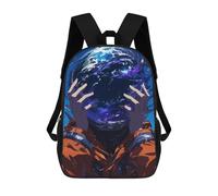 sinyumoney Wild Space Zaino in Peluche A Forma Di Cartone Animato, Zaino 3D Per Bambini, Borsa Scolastica, Idea Regalo Di Compleanno Per Ragazzi E Ragazze 17inch