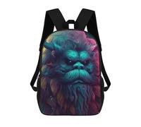 sinyumoney Yeti Supernaturalism Zaino Per Bambini, Borsa Scolastica Per Ragazzi E Adolescenti, Regalo, Zaino Da Viaggio, Zaino Scolastico, Borsa Per Libri 17inch