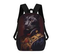 sinyumoney Zaini Black Panther Zaino Scolastico Per Bambini Borsa Scolastica Borse Scolastiche Stampate in 3D Per Ragazzi Studenti Delle Scuole Elementari E Medie 17inch