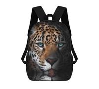 sinyumoney Zaini Jaguar's Gaze Wild Beauty Zaino Scolastico Per Bambini Borsa Scolastica Borse Scolastiche Stampate in 3D Per Ragazzi Studenti Delle Scuole Elementari E Medie 17inch