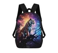 sinyumoney Zaini Per Bambini, Borse Da Scuola, Zainetti, Borse Da Viaggio, Borse Per Libri, Stampati In 3D Colorful Egyptian Goddess Ritratto Zaino Per Bambini, Ragazzi E Ragazze, Magical Tiger In