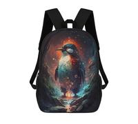 sinyumoney Zaini Per Bambini Con Stampa 3D Jaguar in The Enchanted Forest Borse Da Scuola Per Bambini Ragazzi E Ragazze, Borse Da Viaggio, Borse Per Libri Per Scuola O Viaggi, Magical Bird in Forest