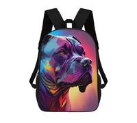 sinyumoney Zaini Per Bambini Con Stampa 3D Jaguar in The Enchanted Forest Borse Da Scuola Per Bambini Ragazzi E Ragazze, Borse Da Viaggio, Borse Per Libri Per Scuola O Viaggi, Colorful Dog Ritratto