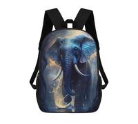 sinyumoney Zaini Per Bambini Con Stampa 3D Jaguar in The Enchanted Forest Borse Da Scuola Per Bambini Ragazzi E Ragazze, Borse Da Viaggio, Borse Per Libri Per Scuola O Viaggi, Enchanted Elephant