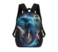 sinyumoney Zaini Per Bambini Cosmic Elephant Majesty Zaino Scolastico Per Bambini Stampato in 3D Zaini Scolastici Alla Moda Per Bambini Studenti 17inch