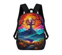 sinyumoney Zaini Per Bambini Stampati in 3D Autumnal Fantasy Landscape -1 Borse Per Libri Ragazzo Ragazza Zaino Scolastico Per Bambini Con Grandi Tasche Per Bambini Scuola 17inch