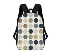 sinyumoney Zaini Per Bambini Stampati in 3D Geometric Traits 7 Zaino Scolastico Carino Per Bambini Zaino Casual Da Esterno Per Ragazzi Studenti Delle Scuole Medie 17inch