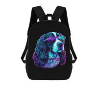 sinyumoney Zaini Per Bambini, Zaini Scolastici, Borse Per La Scuola, Zaini Da Viaggio, Borse Per Libri, Zaini Stampati in 3D English Springer Spaniel Zaino Per Bambini E Bambine 17inch