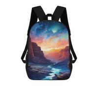 sinyumoney Zaini Per Bambini, Zaini Scolastici, Borse Per La Scuola, Zaini Da Viaggio, Borse Per Libri, Zaini Stampati in 3D Grand Canyon from Below Zaino Per Bambini E Bambine 17inch