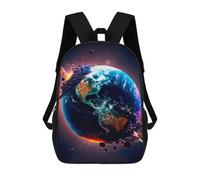 sinyumoney Zaini Per Bambini Zaino Scolastico Planetary Transformation Earth's Dynamic Layers Revealed Borsa Scolastica Stampata in 3D Per Ragazzi Studenti Delle Scuole Elementari E Medie 17inch