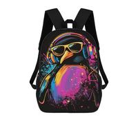 sinyumoney Zaini Stampati 3D Per Bambini Colorful Yorkshire Terrier Art Print-1 Zaini Alla Moda E Casual Borse Da Viaggio Carino, Zaini Casual Per Ragazzi E Ragazze, Stile: 18., 17"