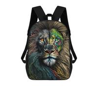 sinyumoney Zaini Stampati 3D Per Bambini Fantasy Forest Fox Artwork Zaini Alla Moda E Casual Borse Da Viaggio Carino, Zaini Casual Per Ragazzi E Ragazze, Stile: 14., 17"