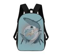 sinyumoney Zaini, Zaino Scolastico Per Bambini, Zaini Per Bambini Stampati in 3D Stay Calm Under Pressure, Borse Da Viaggio Carine Per L'asilo, Zaino Casual Per Ragazzi Studenti 17inch