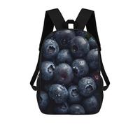 sinyumoney Zaino 3D Alone in The Dark Scuola Borsa Per Ragazzi Zaino Libri Zaino Alla Moda Per Computer Portatile Zaino Per Ragazzi E Ragazze, Mirtilli freschi, 17"