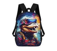 sinyumoney Zaino 3D impermeabile per bambini, stile scolaro, carino e alla moda, per ragazze e ragazzi., Stile: 20., 17"