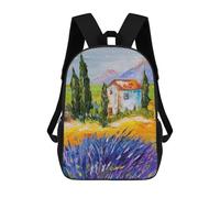 sinyumoney Zaino da pesca leggero per studenti universitari, perfetto per viaggi, lavoro e uso quotidiano, Stile 11, 17"