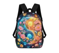 sinyumoney Zaino Ocean Life Coral Reef-1 Zaino scolastico stampato 3D per ragazzi e ragazze, zaino per computer portatile per bambini/studenti/adulti, Stile-6, 17"