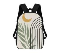 sinyumoney Zaino Per Bambini 3D Minimalist Floral 06 Borse Stampate Zaino Scolastico Borse Scolastiche Leggere Zainetto Divertente Alla Moda Zaino Per Studenti Per Bambini 17inch