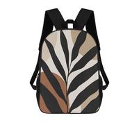sinyumoney Zaino Per Bambini 3D Minimalist Floral 08 Borse Stampate Zaino Scolastico Borse Scolastiche Leggere Zainetto Divertente Alla Moda Zaino Per Studenti Per Bambini 17inch