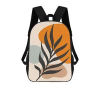 sinyumoney Zaino Per Bambini 3D Minimalist Floral A46 Borse Stampate Zaino Scolastico Borse Scolastiche Leggere Zainetto Divertente Alla Moda Zaino Per Studenti Per Bambini 17inch