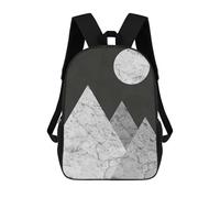 sinyumoney Zaino Per Bambini 3D Simple Landscape V Borse Stampate Zaino Scolastico Borse Scolastiche Leggere Zainetto Divertente Alla Moda Zaino Per Studenti Per Bambini 17inch
