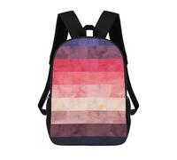 sinyumoney Zaino Per Bambini 3D Watercolor Landscape 13 Borse Stampate Zaino Scolastico Borse Scolastiche Leggere Zainetto Divertente Alla Moda Zaino Per Studenti Per Bambini 17inch