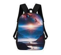 sinyumoney Zaino Per Bambini Alpine Planetary Symphony Per Ragazzi E Ragazze, Zaino Da Viaggio Per Bambini, Zaino Scolastico Per Adolescenti 17inch