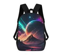 sinyumoney Zaino Per Bambini, Aurora Cosmic Dawn Zaino Scolastico Di Grande Capacità Per Studenti, Zaino Per Ragazzi, Ragazze, Adulti, Adolescenti 17inch