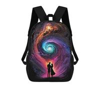 sinyumoney Zaino Per Bambini, Borsa Scolastica Endless Love Space Zaino Per Studenti Di Grande Capacità, Zaino Per Ragazzi, Ragazze, Adulti, Adolescenti 17inch