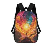 sinyumoney Zaino Per Bambini, Borsa Scolastica Galactic Awakening Zaino Per Studenti Di Grande Capacità, Zaino Per Ragazzi, Ragazze, Adulti, Adolescenti 17inch