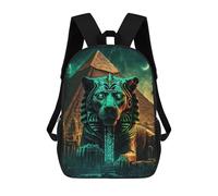 sinyumoney Zaino Per Bambini, Borsa Scolastica Pyramid Sphinx Night Scene Zaino Per Studenti Di Grande Capacità, Zaino Per Ragazzi, Ragazze, Adulti, Adolescenti 17inch