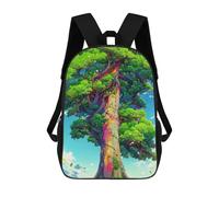 sinyumoney Zaino Per Bambini, Borsa Scolastica Rainbow Tree Fantasy -1 Zaino Per Studenti Di Grande Capacità, Zaino Per Ragazzi, Ragazze, Adulti, Adolescenti 17inch