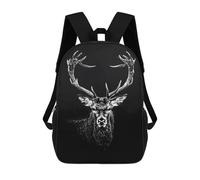 sinyumoney Zaino Per Bambini, Borsa Scolastica Rocky Mountain Elk Zaino Per Studenti Di Grande Capacità, Zaino Per Ragazzi, Ragazze, Adulti, Adolescenti 17inch