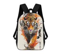sinyumoney Zaino Per Bambini, Borsa Scolastica Tiger Painting Art Zaino Per Studenti Di Grande Capacità, Zaino Per Ragazzi, Ragazze, Adulti, Adolescenti 17inch