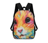 sinyumoney Zaino Per Bambini Con Stampa 3D Cat Close Up Portrait Per Studenti Scolastici, Zaini, Borse A Tracolla, Borse Per Libri 17inch
