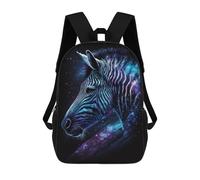 sinyumoney Zaino per bambini con stampa 3D Cosmic Labrador Portrait-8 Zaino leggero da viaggio e scuola, zaino alla moda per bambini e studenti, Style-8, 17"