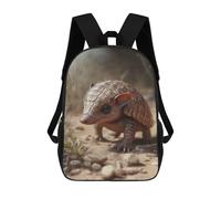 sinyumoney Zaino Per Bambini Con Stampa 3D Cute Pangolin Armadillo Per Studenti Scolastici, Zaini, Borse A Tracolla, Borse Per Libri 17inch