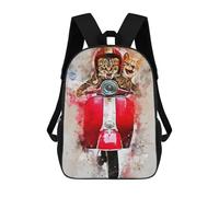 sinyumoney Zaino Per Bambini Con Stampa 3D Funny Cat Per Studenti Scolastici, Zaini, Borse A Tracolla, Borse Per Libri 17inch