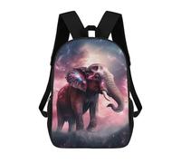 sinyumoney Zaino Per Bambini Con Stampa 3D Galactic Elephant Majesty -4 Per Studenti Scolastici, Zaini, Borse A Tracolla, Borse Per Libri 17inch
