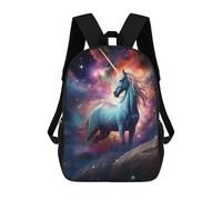 sinyumoney Zaino Per Bambini Con Stampa 3D Space Unicorn Per Studenti Scolastici, Zaini, Borse A Tracolla, Borse Per Libri 17inch