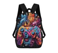 sinyumoney Zaino Per Bambini Con Stampa 3D Vibrant Gaming Controller Artwork -38 Per Studenti Scolastici, Zaini, Borse A Tracolla, Borse Per Libri 17inch