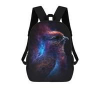 sinyumoney Zaino Per Bambini Cosmic Feathered Bird Art Print-2 Per Ragazzi E Ragazze, Zaino Da Viaggio Per Bambini, Zaino Scolastico Per Adolescenti 17inch