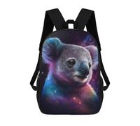 sinyumoney Zaino Per Bambini Cosmic Koala Art Print-13 Per Ragazzi E Ragazze, Zaino Da Viaggio Per Bambini, Zaino Scolastico Per Adolescenti 17inch