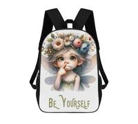sinyumoney Zaino Per Bambini Cute Fantasy Be Yourself Per Ragazzi E Ragazze, Zaino Da Viaggio Per Bambini, Zaino Scolastico Per Adolescenti 17inch