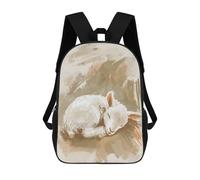 sinyumoney Zaino Per Bambini, Cute Sleeping Lamb Nursery Illustration Zaino Scolastico Di Grande Capacità Per Studenti, Zaino Per Ragazzi, Ragazze, Adulti, Adolescenti 17inch
