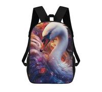 sinyumoney Zaino Per Bambini, Enchanted Swan Fantasy -2 Zaino Scolastico Di Grande Capacità Per Studenti, Zaino Per Ragazzi, Ragazze, Adulti, Adolescenti 17inch