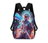 sinyumoney Zaino Per Bambini Evil Fairy with Moth Wings Per Ragazzi E Ragazze, Zaino Da Viaggio Per Bambini, Zaino Scolastico Per Adolescenti 17inch